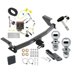 Reese Trailer Tow Hitch For 13-16 Mazda CX-5 All Models Deluxe Package Wiring 2" and 1-7/8" Ball and Lock
