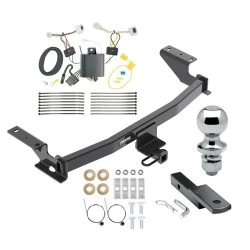 Reese Trailer Tow Hitch For 17-21 Mazda CX-5 (2019 Exc Diesel) Complete Package w/ Wiring Draw Bar and 1-7/8" Ball