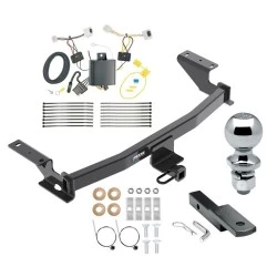 Reese Trailer Tow Hitch For 17-21 Mazda CX-5 (2019 Exc Diesel) Complete Package w/ Wiring Draw Bar and 2" Ball