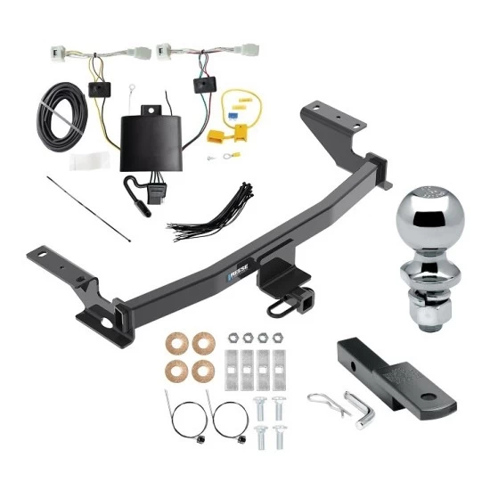 Custom Fit Trailer Hitch Draw-Bar w/ Pin/Clip Wiring Harness (Plug & Play) 2" Chrome Ball Installation Hardware Installation Instructions 06185 36051 118871 63820 Reese Trailer Tow Hitch 22-23 Mazda CX-5 Complete Package Wiring Draw Bar and 2&am Reese Trailer Tow Hitch For 22-24 Mazda CX-5 Complete Package w/ Wiring Draw Bar and 2" Ball
