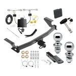 Reese Trailer Tow Hitch For 22-25 Mazda CX-5 All Models Deluxe Package Wiring 2" and 1-7/8" Ball and Lock