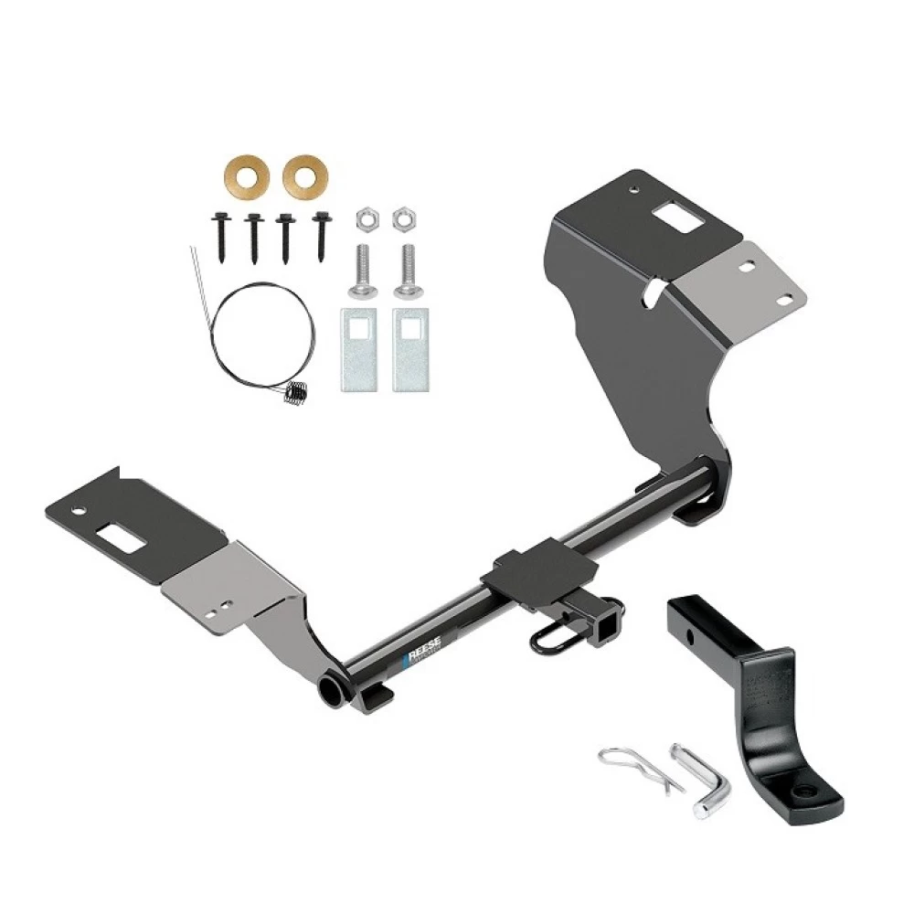 Reese Trailer Tow Hitch For 18-24 Toyota Camry 19-22 Avalon 19-25 Lexus ES300h ES350 Except F Sport w/ Draw Bar Kit Class 1 1-1/4" Receiver
