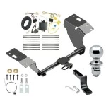 Reese Trailer Tow Hitch For 18-24 Toyota Camry All Models Complete Package w/ Wiring Draw Bar and 1-7/8" Ball