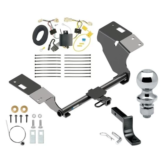 Reese Trailer Tow Hitch For 18-24 Toyota Camry All Models Complete Package w/ Wiring Draw Bar and 1-7/8" Ball