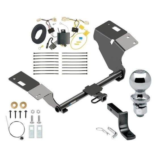 Reese Trailer Tow Hitch For 18-24 Toyota Camry All Models Complete Package w/ Wiring Draw Bar and 2" Ball