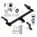 Reese Trailer Tow Hitch For 18-22 Ford EcoSport All Models Complete Package w/ Wiring Draw Bar and 1-7/8" Ball