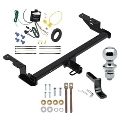 Reese Trailer Tow Hitch For 18-22 Ford EcoSport All Models Complete Package w/ Wiring Draw Bar and 1-7/8" Ball