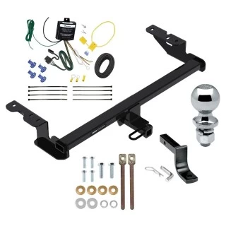Reese Trailer Tow Hitch For 18-22 Ford EcoSport All Models Complete Package w/ Wiring Draw Bar and 2" Ball