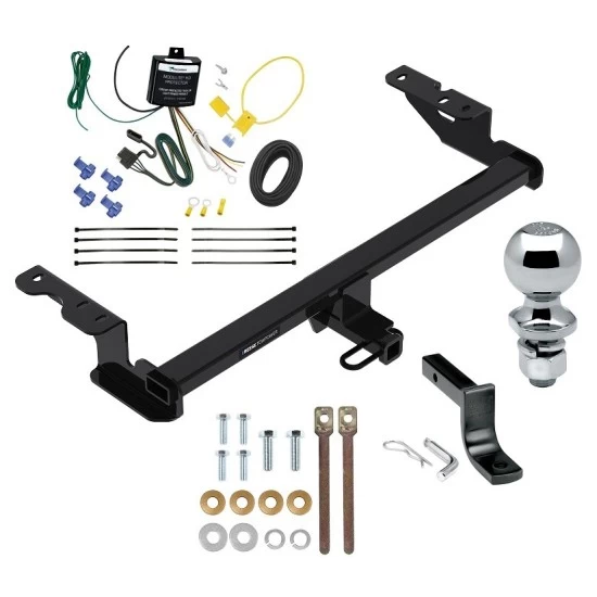 Reese Trailer Tow Hitch For 18-22 Ford EcoSport All Models Complete Package w/ Wiring Draw Bar and 2" Ball