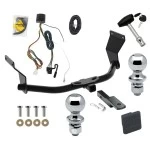 Reese Trailer Tow Hitch For 19-26 Acura RDX All Models Deluxe Package Wiring 2" and 1-7/8" Ball and Lock