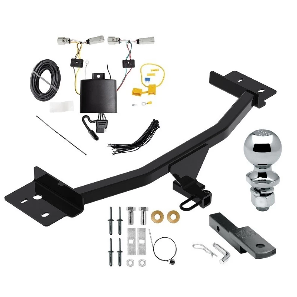 Reese Trailer Tow Hitch For 20-27 Lincoln Aviator All Models Complete Package w/ Wiring Draw Bar and 2" Ball