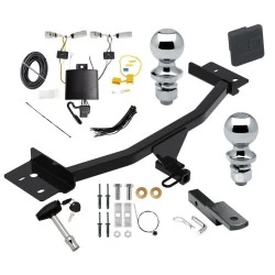 Reese Trailer Tow Hitch For 20-27 Lincoln Aviator All Models Deluxe Package Wiring 2" and 1-7/8" Ball and Lock