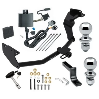 Reese Trailer Tow Hitch For 16-20 KIA Sorento V6 Models Deluxe Package Wiring 2" and 1-7/8" Ball and Lock