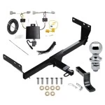 Reese Trailer Tow Hitch For 21-27 Nissan Rogue Complete Package w/ Wiring Draw Bar and 1-7/8" Ball
