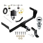 Reese Trailer Tow Hitch For 21-27 Nissan Rogue Complete Package w/ Wiring Draw Bar and 2" Ball