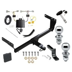 Reese Trailer Tow Hitch For 21-27 Nissan Rogue Deluxe Package Wiring 2" and 1-7/8" Ball and Lock