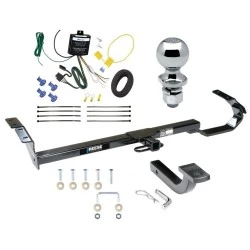 Reese Trailer Tow Hitch For 95-99 Toyota Avalon 99-03 Solara 97-06 Lexus ES300 ES330 Sedan Complete Package w/ Wiring Draw Bar Kit and 2" Ball