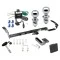 Reese Trailer Tow Hitch For 95-99 Toyota Avalon 99-03 Solara 97-06 Lexus ES300 ES330 Sedan Deluxe Package Wiring 2" and 1-7/8" Ball and Lock