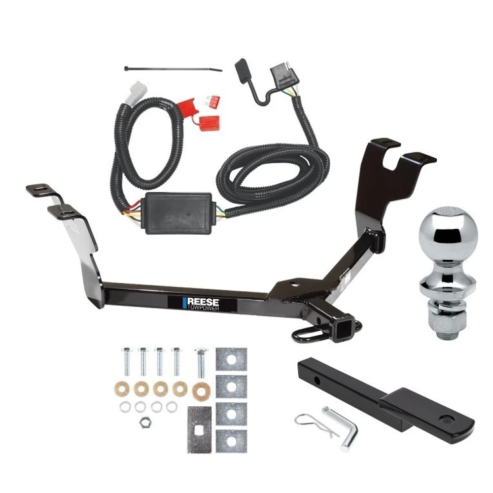 Custom Fit Trailer Hitch Draw-Bar w/ Pin/Clip Wiring Harness (Plug & Play) 1-7/8" Chrome Ball Installation Hardware Installation Instructions 06377 36053 118461 63810 Reese Trailer Tow Hitch 05-07 Subaru Legacy 05-09 Outback Wagon Complete Packag Reese Trailer Tow Hitch For 05-07 Subaru Legacy 05-09 Outback Wagon Complete Package w/ Wiring Draw Bar and 1-7/8" Ball