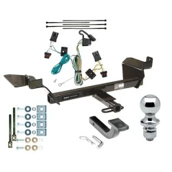 Reese Trailer Tow Hitch For 97-05 Buick Century (Sedan) 05-09 Allure LaCrosse Complete Package w/ Wiring Draw Bar and 1-7/8" Ball