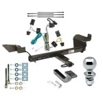 Reese Trailer Tow Hitch For 97-05 Buick Century (Sedan) 05-09 Allure LaCrosse Complete Package w/ Wiring Draw Bar Kit and 2" Ball