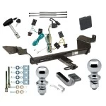 Reese Trailer Tow Hitch For 97-05 Buick Century (Sedan) 05-09 Allure LaCrosse Deluxe Package Wiring 2" and 1-7/8" Ball and Lock
