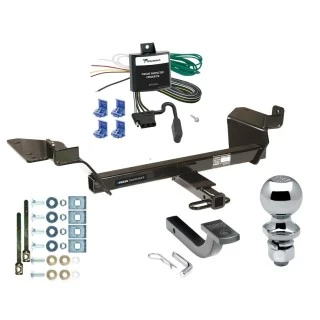 Reese Trailer Tow Hitch For 97-05 Buick Century Sedan 05-09 Allure 98-02 Oldsmobile Intrigue Complete Package w/ Wiring Draw Bar Kit and 2" Ball