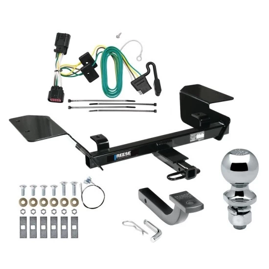 Reese Trailer Tow Hitch For 06-16 Chevrolet Impala Complete Package w/ Wiring Draw Bar Kit and 2" Ball