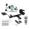 Reese Trailer Tow Hitch For 06-16 Chevrolet Impala Complete Package w/ Wiring Draw Bar Kit and 2" Ball