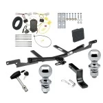 Reese Trailer Tow Hitch For 07-12 Lexus ES350 All Models Deluxe Package Wiring 2" and 1-7/8" Ball and Lock