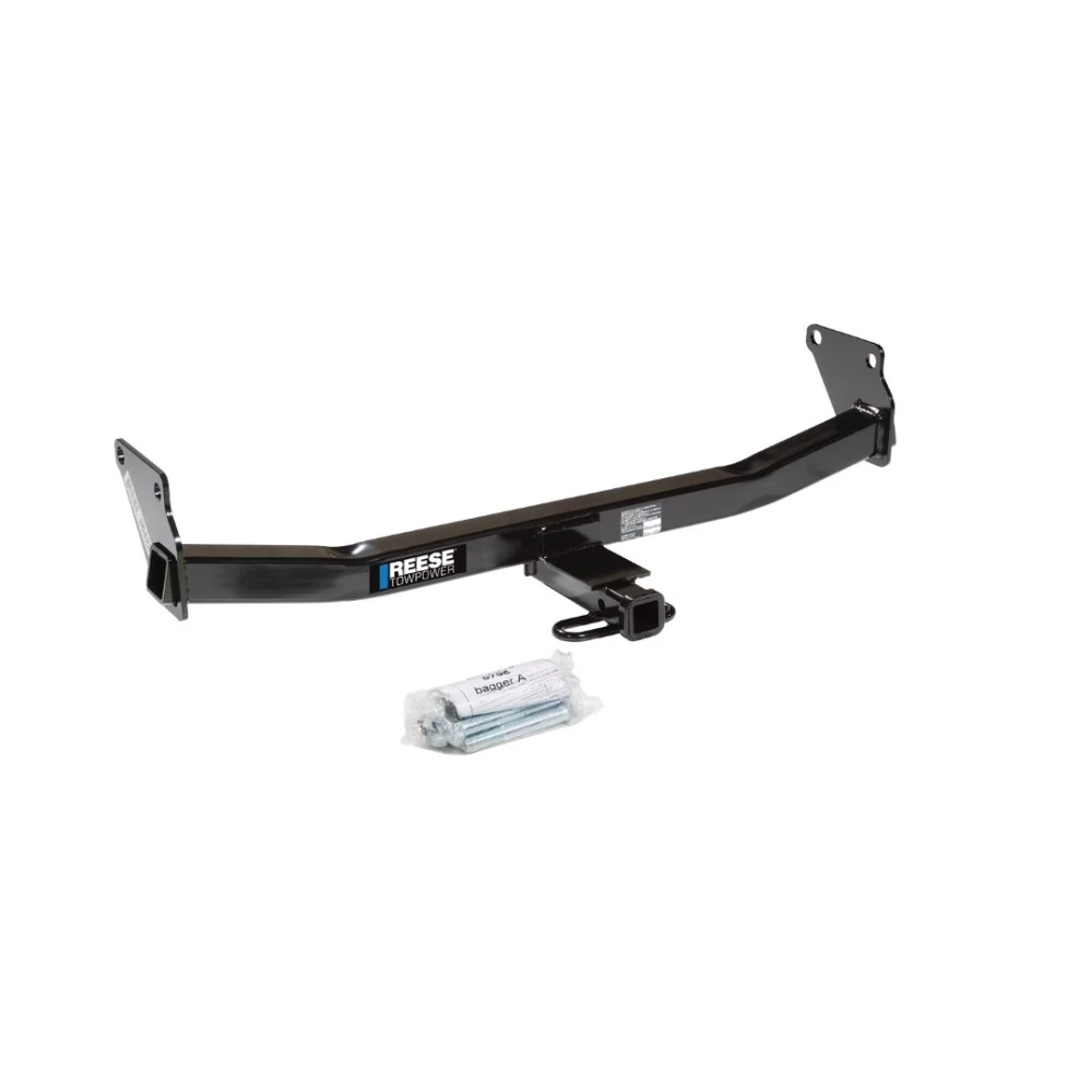 Reese Trailer Tow Hitch For 11-17 Jeep Compass Old Body Style Complete Package w/ Wiring Draw Bar and 1-7/8" Ball