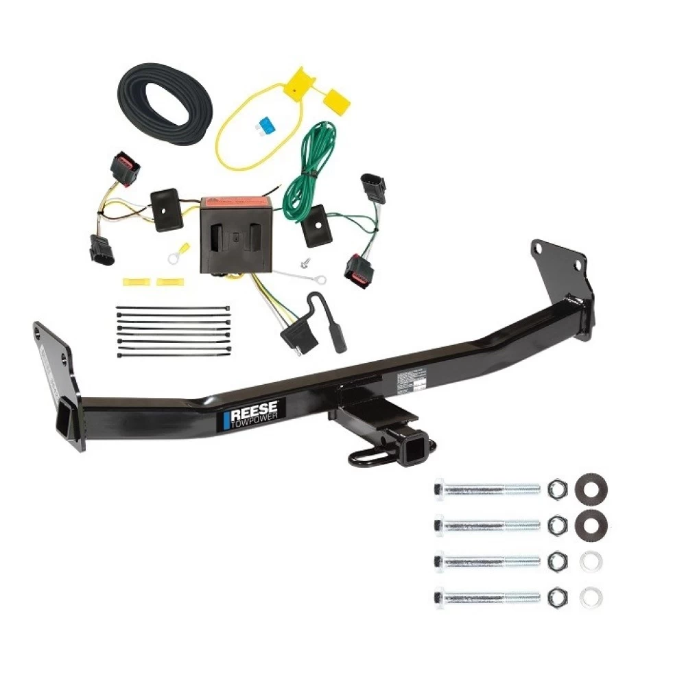 Reese Trailer Tow Hitch For 08-17 Jeep Patriot All Models w/ Wiring Harness Kit
