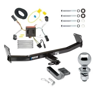 Reese Trailer Tow Hitch For 11-16 Jeep Compass 17-17 (Old Body Style) Complete Package w/ Wiring Draw Bar Kit and 2" Ball