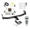 Reese Trailer Tow Hitch For 11-16 Jeep Compass 17-17 (Old Body Style) Complete Package w/ Wiring Draw Bar Kit and 2" Ball