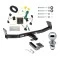 Reese Trailer Tow Hitch For 08-17 Jeep Patriot All Models Complete Package w/ Wiring Draw Bar Kit and 2" Ball