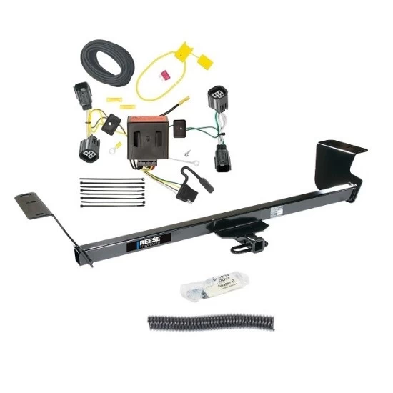 Reese Trailer Tow Hitch For 11-16 Chrysler Town and Country 21-21 Grand Caravan 11-20 Dodge Grand Caravan 12-15 RAM C/V w/ Wiring Harness Kit Class 2 1-1/4" Receiver