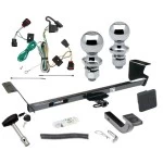 Reese Trailer Tow Hitch For 09-12 Volkswagen Routan All Models Deluxe Package Wiring 2" and 1-7/8" Ball and Lock