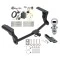 Reese Trailer Tow Hitch For 18-23 Subaru Impreza 5 Dr. Wagon single exhaust Complete Package w/ Wiring Draw Bar and 1-7/8" Ball