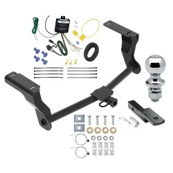 Reese Trailer Tow Hitch For 16-26 Subaru Crosstrek Hybrid Complete Package w/ Wiring Draw Bar and 1-7/8" Ball