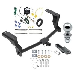 Reese Trailer Tow Hitch For 16-26 Subaru Crosstrek Hybrid Complete Package w/ Wiring Draw Bar and 2" Ball