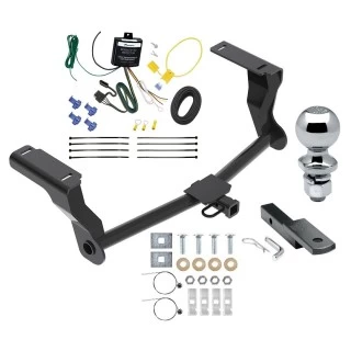 Reese Trailer Tow Hitch For 16-26 Subaru Crosstrek Hybrid Complete Package w/ Wiring Draw Bar and 2" Ball