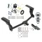 Reese Trailer Tow Hitch For 16-26 Subaru Crosstrek Hybrid Complete Package w/ Wiring Draw Bar and 2" Ball