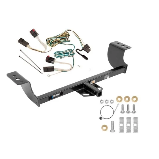 Trailer Hitch w/ Wiring For 05-07 Chrysler 300 08-14 Dodge Challenger 06-10 Charger Class 2 1-1/4" Tow Receiver Reese Tekonsha