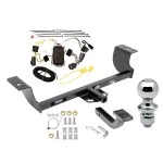 Reese Trailer Tow Hitch For 05-10 Chrysler 300 05-08 Dodge Magnum Class 2 Complete Package w/ Wiring Draw Bar and 1-7/8" Ball