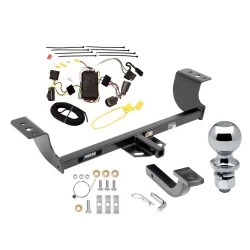 Reese Trailer Tow Hitch For 05-10 Chrysler 300 05-08 Dodge Magnum Class 2 Complete Package w/ Wiring Draw Bar Kit and 2" Ball