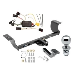 Reese Trailer Tow Hitch For 05-10 Chrysler 300 05-08 Dodge Magnum Class 2 Complete Package w/ Wiring Draw Bar Kit and 2" Ball