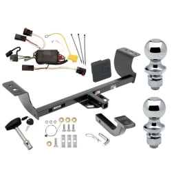 Reese Trailer Tow Hitch For 05-10 Chrysler 300 05-08 Dodge Magnum Deluxe Package Wiring 2" and 1-7/8" Ball and Lock