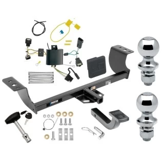 Reese Trailer Tow Hitch For 15-23 Dodge Charger All Models Deluxe Package Wiring 2" and 1-7/8" Ball and Lock