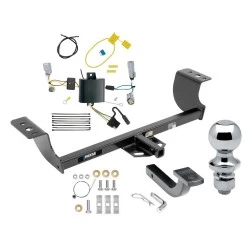 Reese Trailer Tow Hitch For 15-23 Dodge Challenger Exc w/Quad Tip Exhaust Complete Package w/ Wiring Draw Bar and 1-7/8" Ball