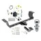 Reese Trailer Tow Hitch For 15-23 Dodge Challenger Exc w/Quad Tip Exhaust Complete Package w/ Wiring Draw Bar and 1-7/8" Ball